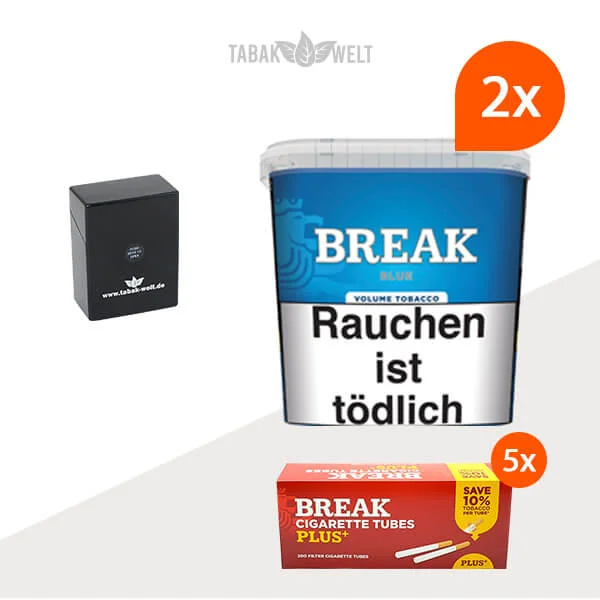 break-blue-volumentabak-2x-giga-box-mit-1000-plus-huelsen-und-etui break-blue-volumentabak-2x-giga-box-mit-1000-plus-huelsen-und-etui