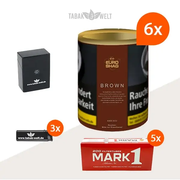 euro-shag-brown-bright-6x-dose-mit-1000-king-size-huelsen-und-etui