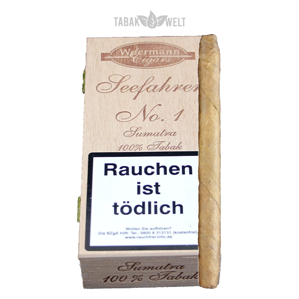 Woermann Cigars Seefahrer Zigarren No. 1 Sumatra