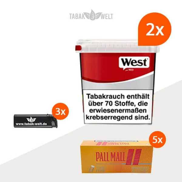 west-volumentabak-2x-giga-box-mit-pall-mall-huelsen