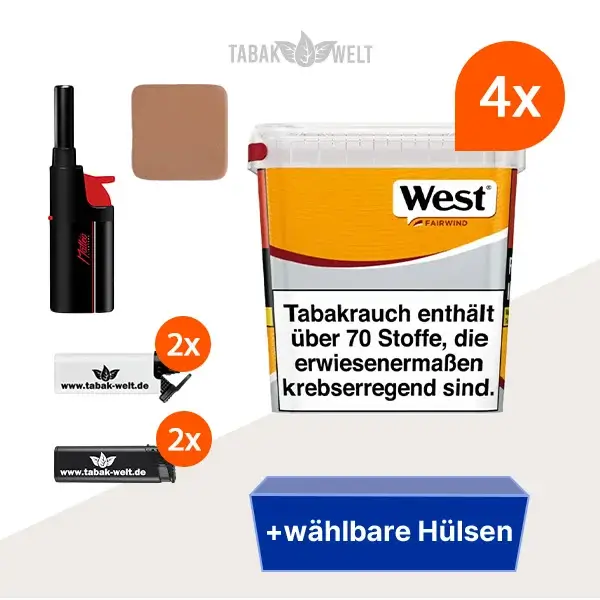 west-yellow-volumentabak-4x-giga-box-mit-waehlbaren-huelsen