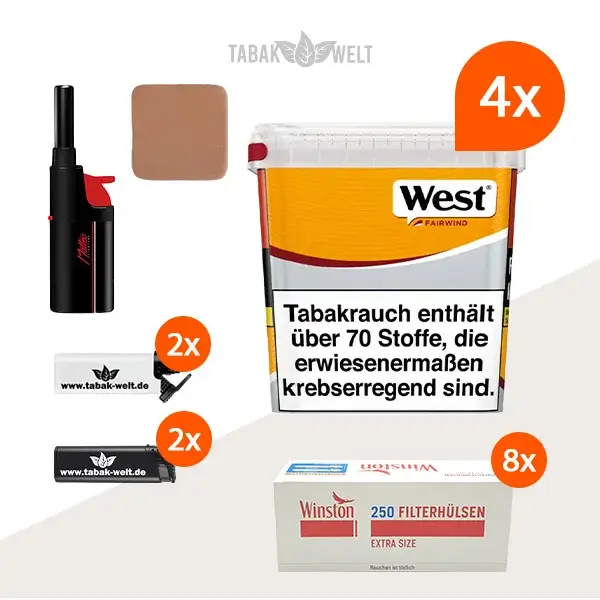 west-yellow-volumentabak-4x-giga-box-mit-2000-extra-size-huelsen