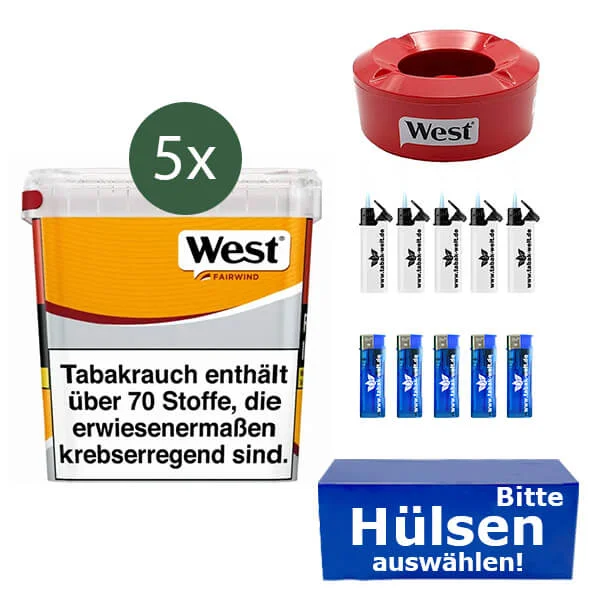 west-volumentabak-yellow-5x-giga-box-mit-waehlbaren-huelsen