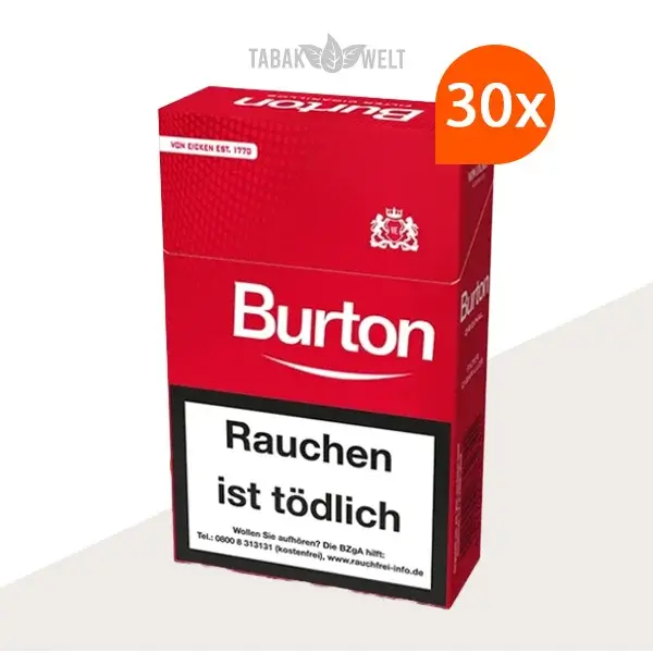 30X Burton Original Zigarillos
