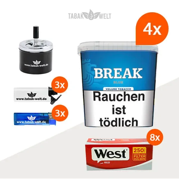 break-blue-volumentabak-4x-giga-box-mit-2000-special-size-filterhuelsen