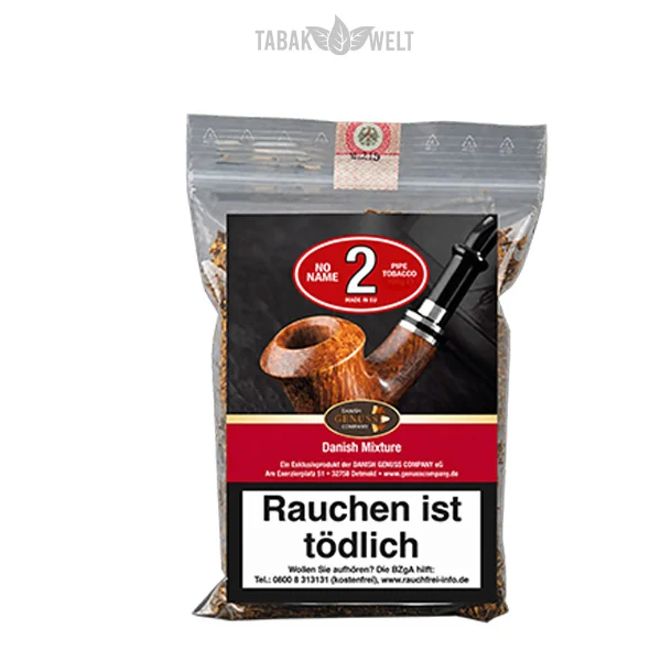 No Name No. 2 Danish Mixture Pfeifentabak – 100 g