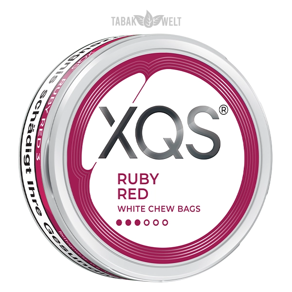XQS Ruby Red 3 Erdbeere 20 Pouches
