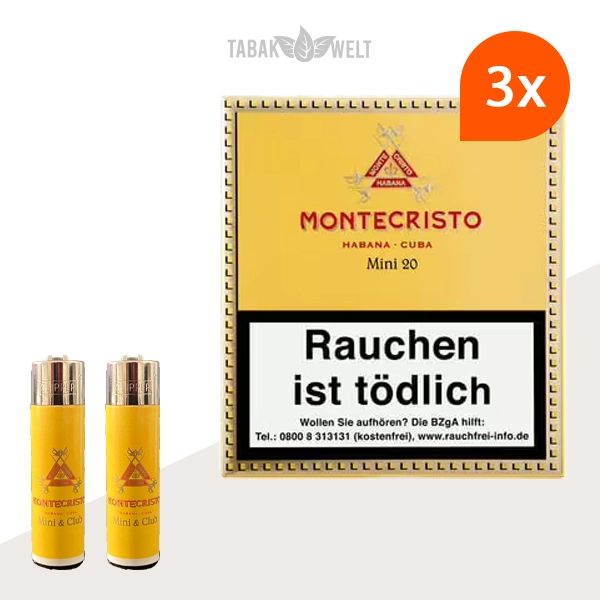 3x-montecristo-mini-zigarillos-2x-clipper-feuerzeuge 3x-montecristo-mini-zigarillos-2x-clipper-feuerzeuge