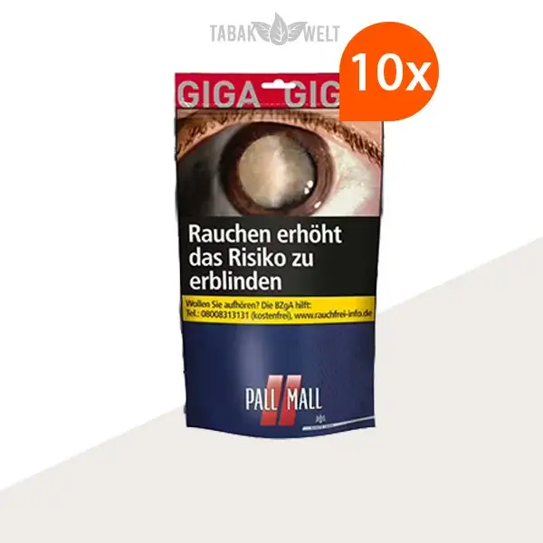 pall-mall-red-volumentabak-10x-beutel