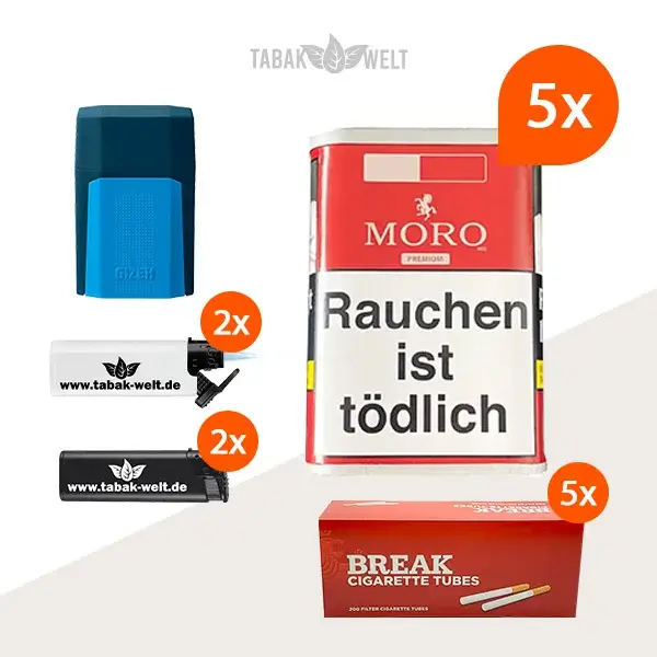 moro-red-feinschnitt-tabak-5x-dose-mit-1000-filterhuelsen