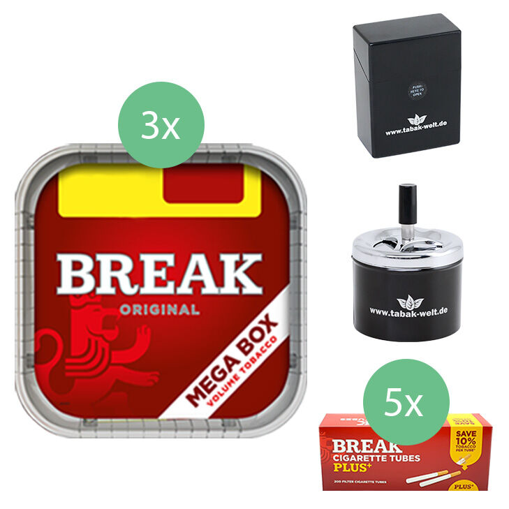 Break Original 3 x Mega Box mit 1000 Plus Filterhülsen