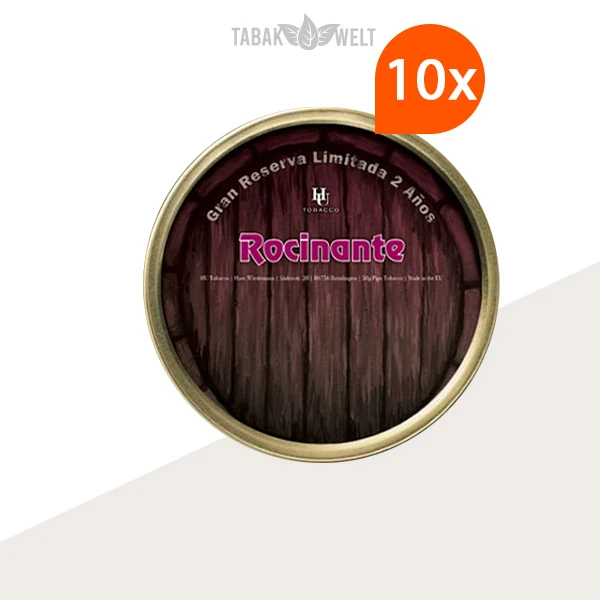 HU Tobacco Rocinante Pfeifentabak – 10 Dosen