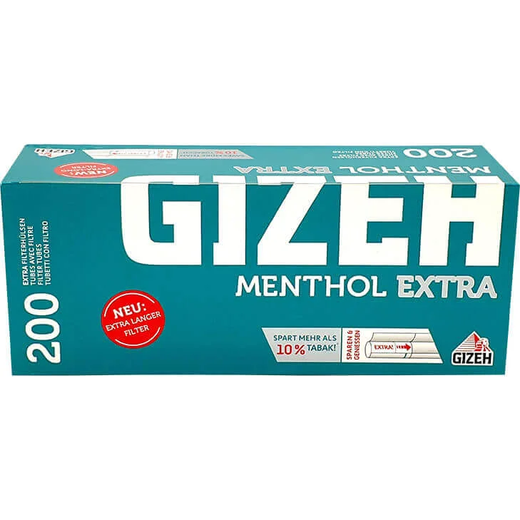 Elixyr Feinschnitttabak Menthol Plus 6 x Dose mit 1000 Menthol Extra Hülsen