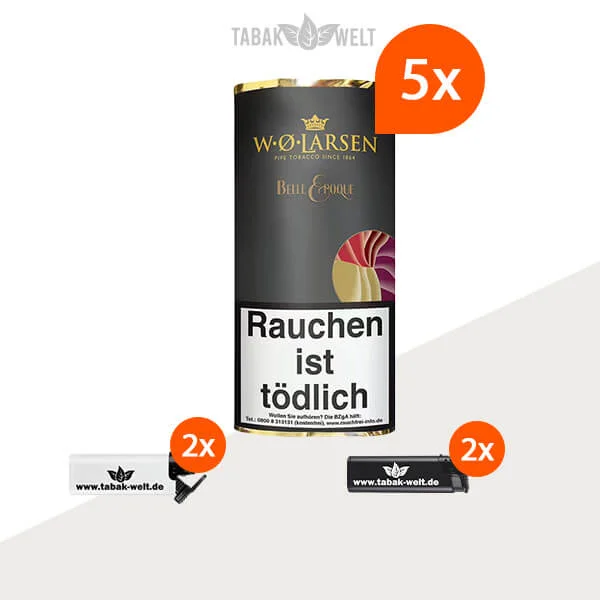 5x-w.-o.-larsen-belle-epoque-50g-mit-feuerzeuge