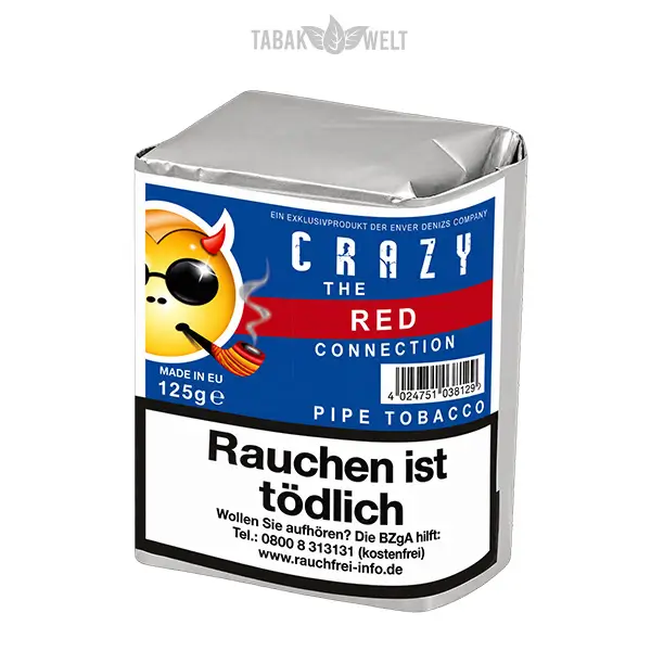 Crazy Red Cherry Pfeifentabak im Beutel