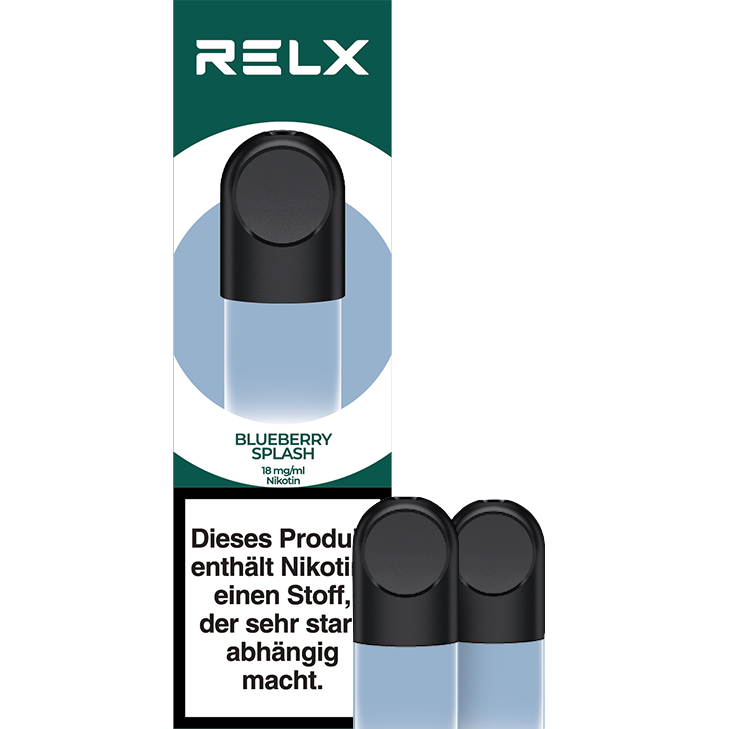 Relx Pod Blueberry Splash / Blue Gems 2 x 18 mg/ml
