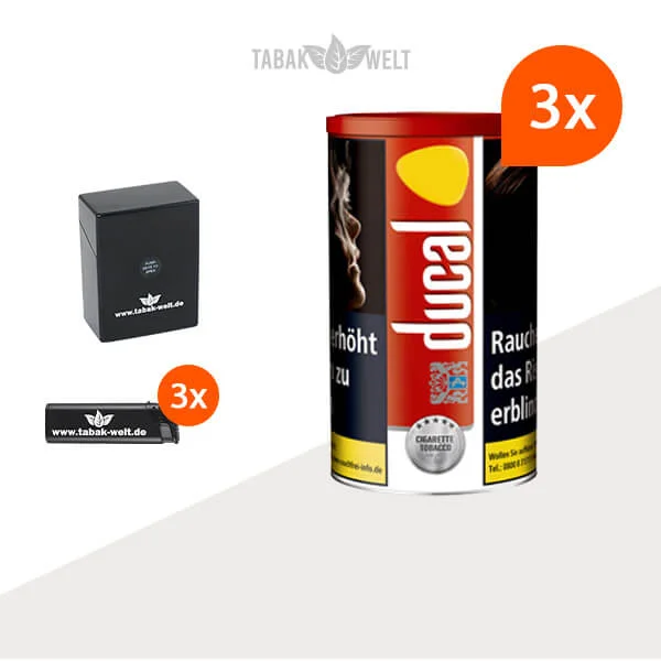 ducal-red-feinschnitt-tabak-3x-dose-mit-etui