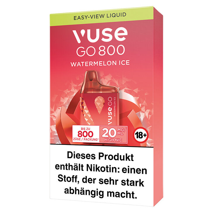 Vuse GO 800 Watermelon Ice 20 mg Einweg E-Zigarette