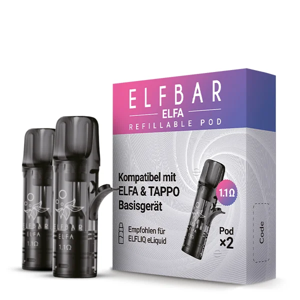 Elfbar Elfa Refillable Pods für E-Zigarette