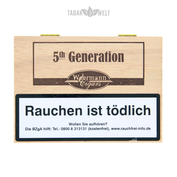 Woermann Cigars 5th Generation Zigarillos Mini Sumatra Kiste