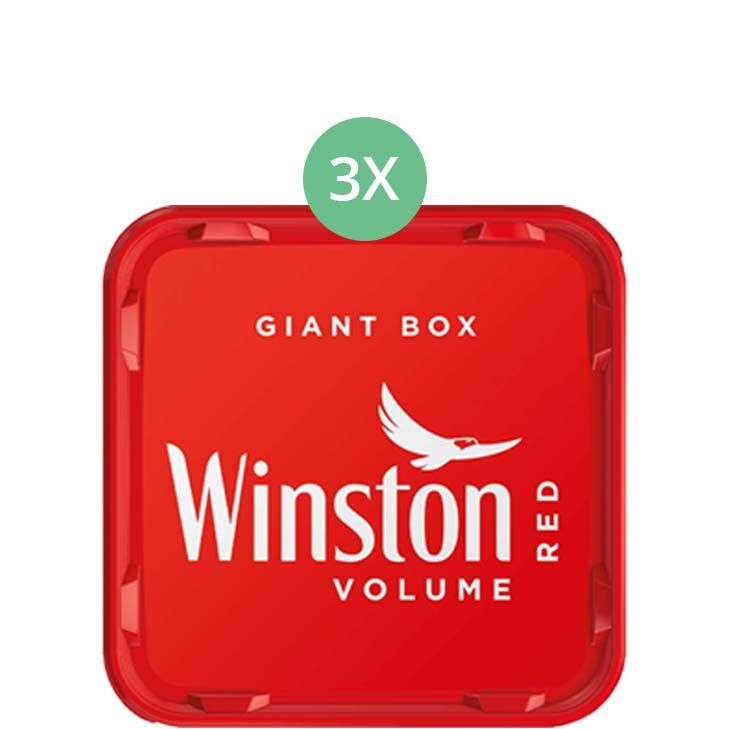 Winston Giant Box Volumentabak 3 x 205g