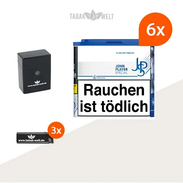 jps-john-player-blue-volumentabak-6x-dose-mit-feuerzeugen-und-etui