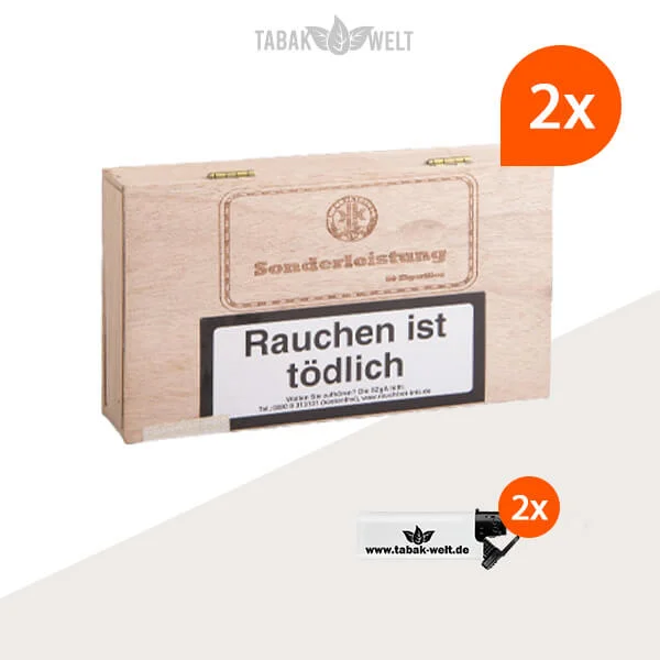 Sonderleistung Sumatra Zigarillos 2x Holzkiste 50er Sonderleistung Sumatra Zigarillos 2x Holzkiste 50er