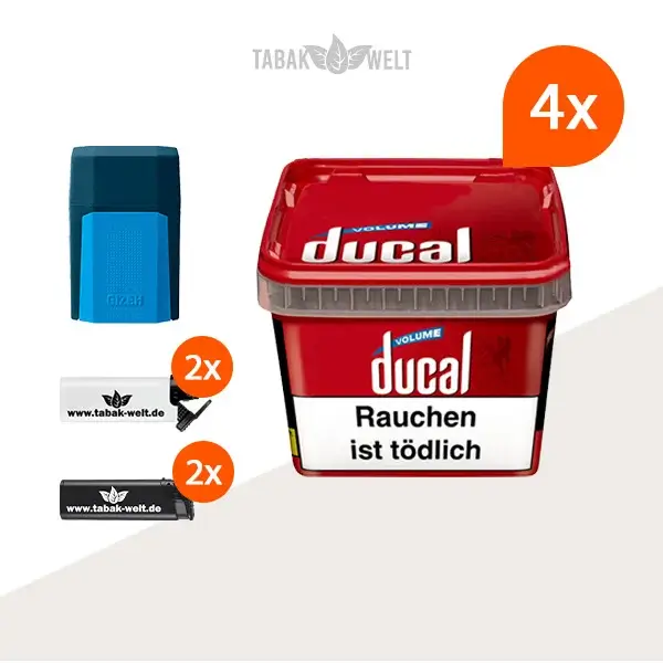 ducal-red-volumentabak-4x-eimer-mit-etui