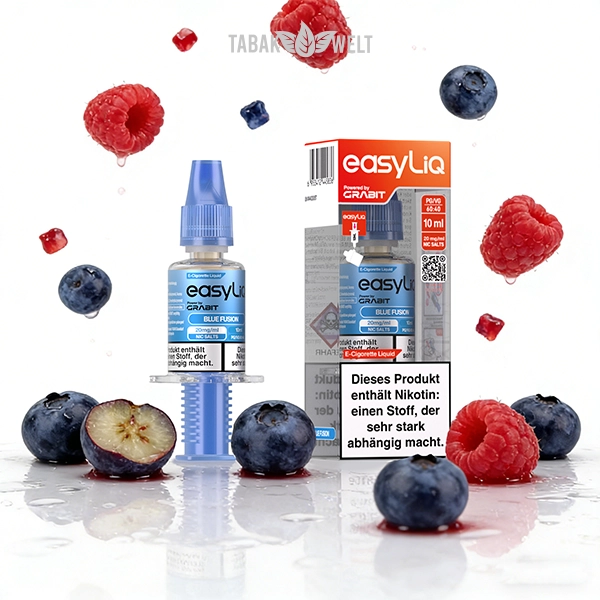 Grabit EasyLiq E-Liquid Blue Fusion 10ml, 20mg/ml