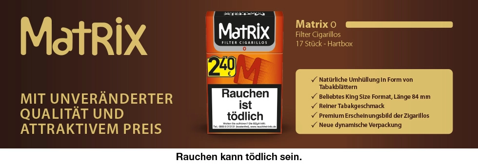 zigarillos matrix preis
