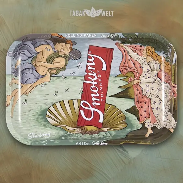 Smoking Tray Artist Collection 28,5 x 18,5 cm Botticelli Smoking Tray Artist Collection 28,5 x 18,5 cm Botticelli