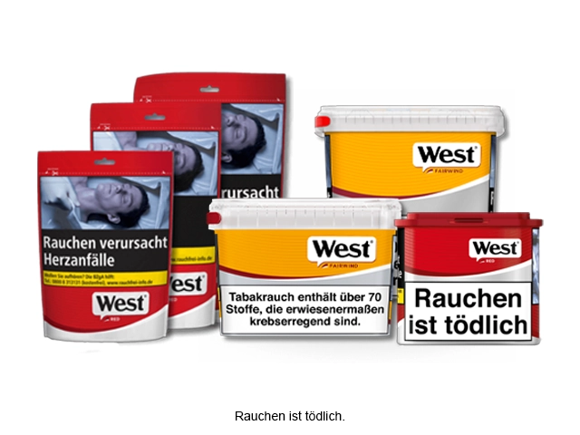 west tabak eimer 400g