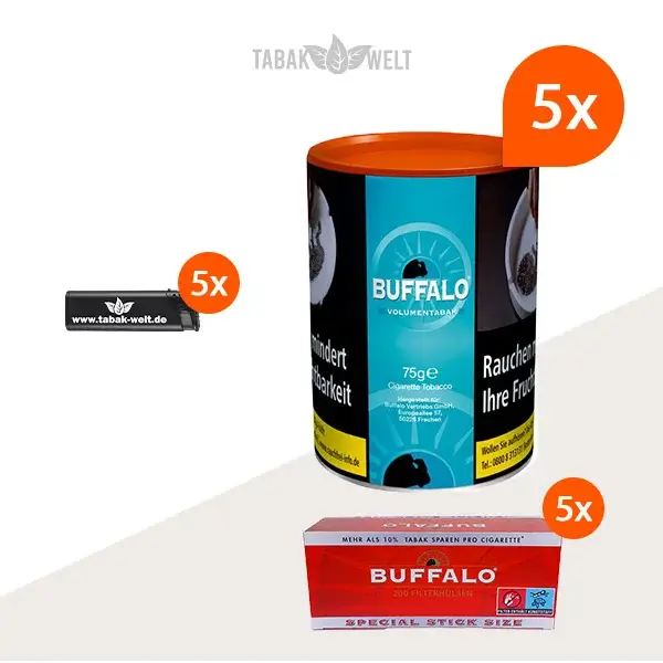 buffalo-blue-volumentabak-5x-dose-mit-1000-special-size-filterhuelsen