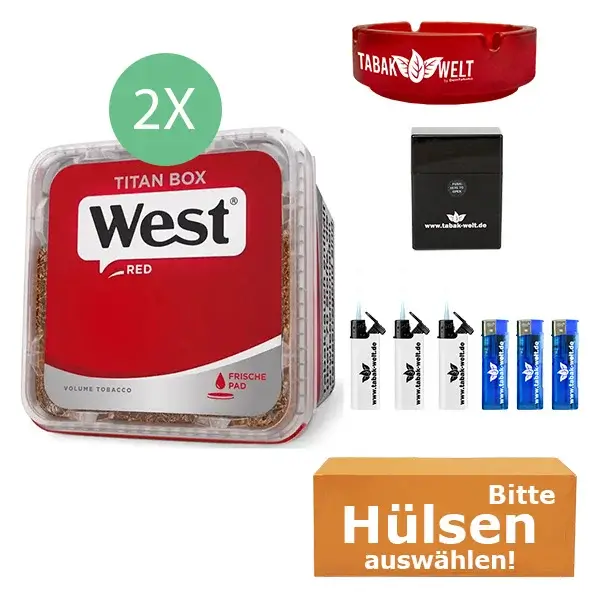 2 x West Titan Box mit Etui