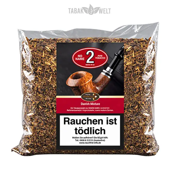 No Name No. 2 Danish Mixture Pfeifentabak – 500 g