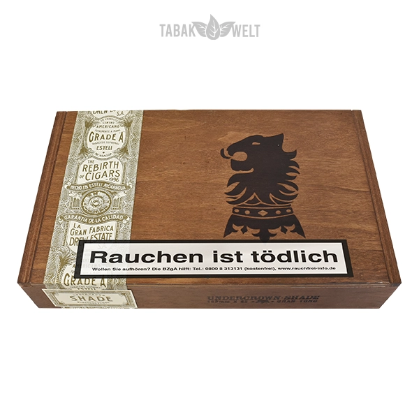 Drew Estate Undercrown Zigarren Shade Gran Toro Kiste Drew Estate Undercrown Zigarren Shade Gran Toro Kiste