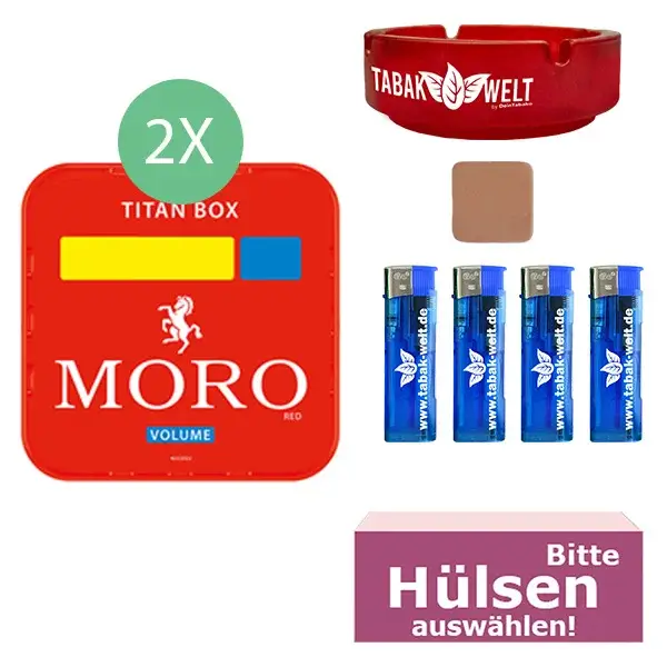 moro-tabak-2-x-titan-box-mit-waehlbaren-huelsen-und-glasaschenbecher