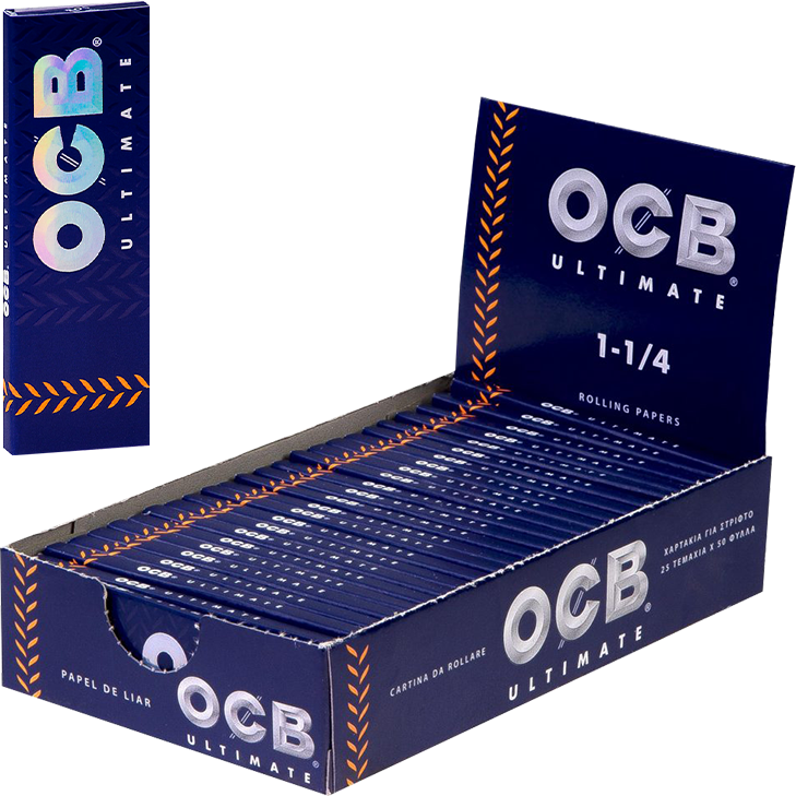 OCB Ultimate 1 1/4 - 25 x 50 Blatt