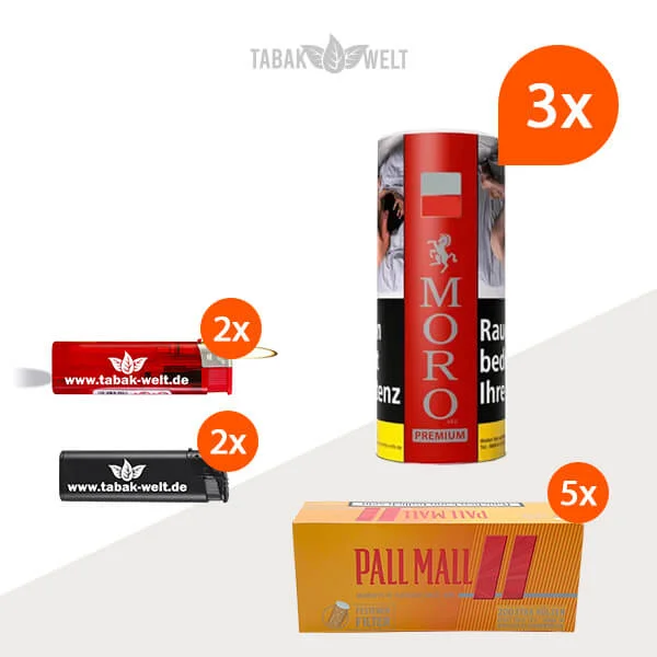3x-moro-red-premium-Dose-pall-mall-allround-huelsen-ledfeuerzeug