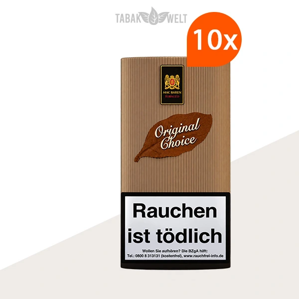Mac Baren Original Choice Pfeifentabak – 10 Pouches