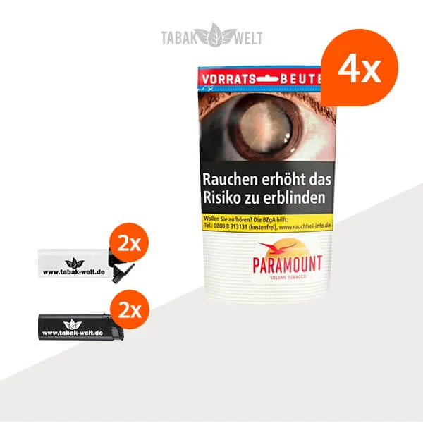 paramount-volumentabak-4x-beutel-mit-feuerzeugen