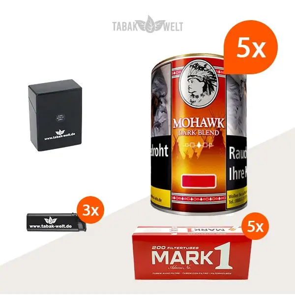 mohawk-dark-blend-feinschnitt-tabak-5x-dose-mit-1000-king-size-huelsen-und-etui