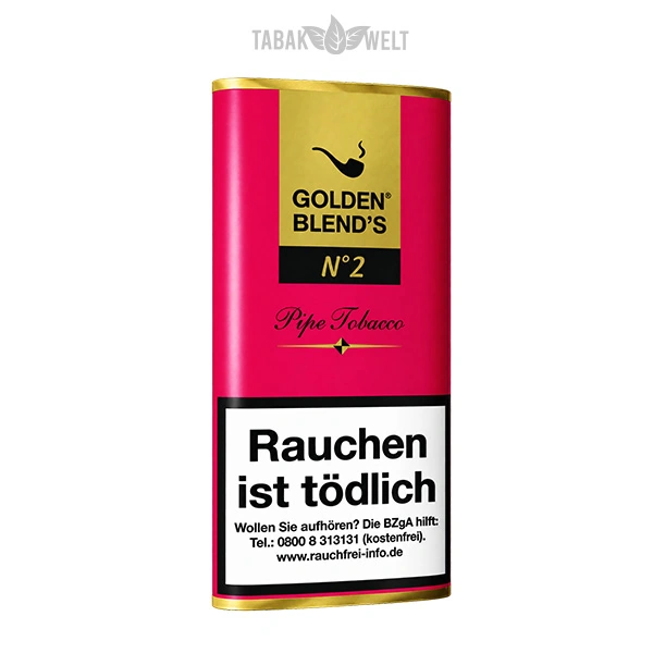 Golden Blend’s No. 2 Pfeifentabak im Pouch-Beutel
