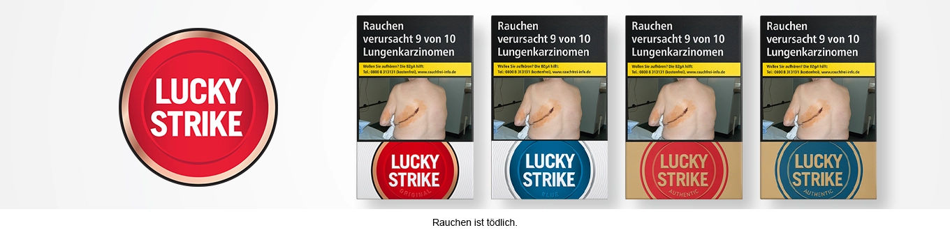 lucky strike zigaretten