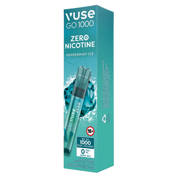 Vuse GO 1000 Peppermint Ice 0mg Einweg E-Zigarette