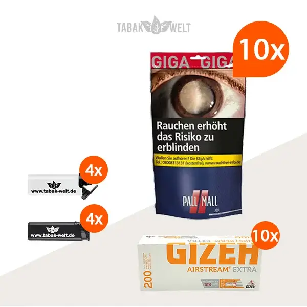 pall-mall-red-volumentabak-10x-beutel-mit-2000-extra-size-filterhuelsen