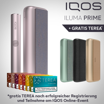 Die IQOS Iluma Prime im Neukunden Angebot in der Farbe Bronze Taupe