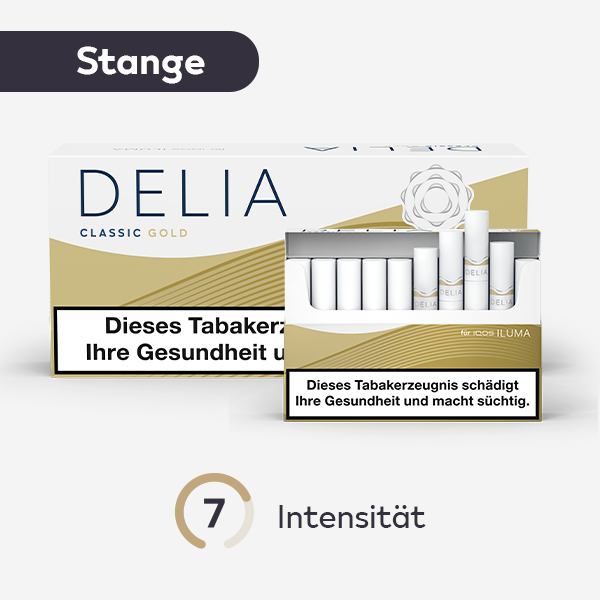 DELIA Classic Gold Stange