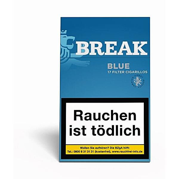 Break Blue Zigarillos mit Filter