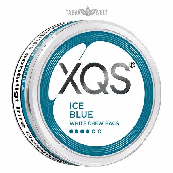 XQS Ice Blue 4 Nikotinbeutel mit Minzegeschmack, 20 Pouches